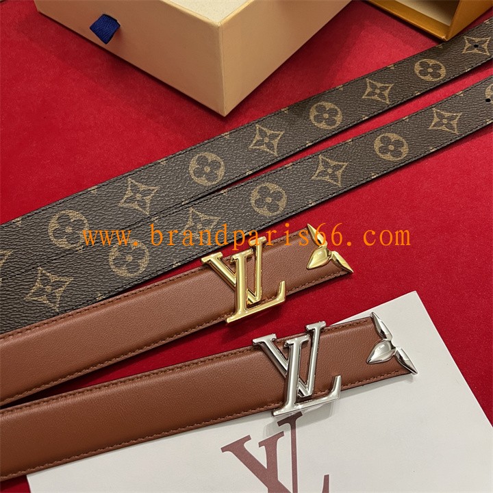 M4199V-057　ルイヴィトン LOUISVUITTON 2025年新作 ベルト プリティー LV 30MM リバーシブル レディース レザー