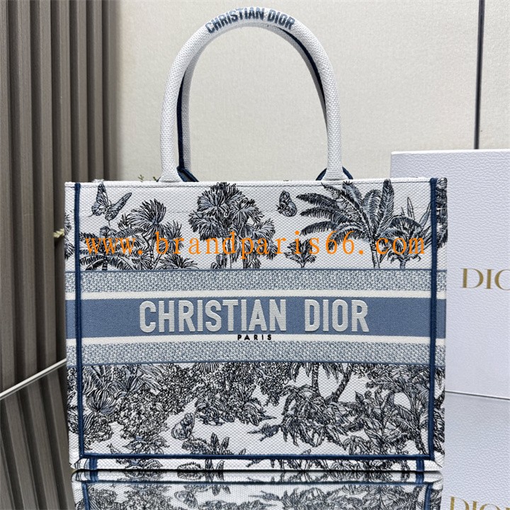 CD1286YBQ-JS　クリスチャンディオール CHRISTIAN DIOR 2025年新作 Book Tote ブック ミディアム トートバッグ ハンドバッグ レディース