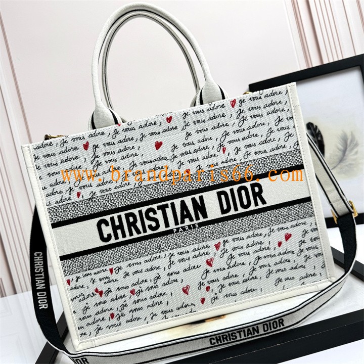 CD1286PYWB-JS　クリスチャンディオール CHRISTIAN DIOR 2025年新作 Book Tote ブック ミディアム トートバッグ ハンドバッグ レディース