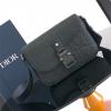 CD1049ZBK-GH　クリスチャンディオール CHRISTIAN DIOR 2025年新作 サドル ポーチ ミニバッグ ショルダーバッグ レザー レディース