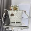 CD2835QBS-GH　クリスチャンディオール CHRISTIAN DIOR 2025年新作  トゥジュール ミニ トートバッグ ハンドバッグ ショルダーバッグ レディース レザー 