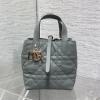 CD2835QTH-GH　クリスチャンディオール CHRISTIAN DIOR 2025年新作  トゥジュール ミニ トートバッグ ハンドバッグ ショルダーバッグ レディース レザー 