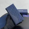 CD80022BSL-GH　クリスチャンディオール CHRISTIAN DIOR 2025年新作 サドル バーティカル ロングウォレット 2つ折り長財布 メンズ レザー