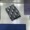 CD80052BBK-GH　クリスチャンディオール CHRISTIAN DIOR 2025年新作  カードケース 2つ折り短財布 メンズ レザー