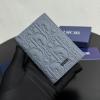 CD80052ZHL-GH　クリスチャンディオール CHRISTIAN DIOR 2025年新作 カードケース 2つ折り短財布 メンズ レザー