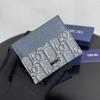 CD80061BHL-GH　クリスチャンディオール CHRISTIAN DIOR 2025年新作 カードケース 名刺入れ オブリークジャカード メンズ