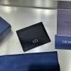 CD80061CBK-GH　クリスチャンディオール CHRISTIAN DIOR 2025年新作 カードケース 名刺入れ レザー メンズ