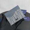 CD80062BHL-GH　クリスチャンディオール CHRISTIAN DIOR 2025年新作 サドル カードケース 名刺入れ レザー メンズ