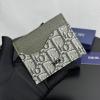 CD80062BNG-GH　クリスチャンディオール CHRISTIAN DIOR 2025年新作 サドル カードケース 名刺入れ レザー メンズ