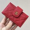 CH0342RD-GH　シャネル CHANEL 2025年最新入荷 カードケース 名刺入れ キャビアスキン