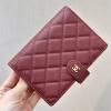 CH96066QJJH-GH　シャネル CHANEL 2025年新作 2つ折り短財布 ショートウォレット カード入れ 小銭入れ キャビアスキン