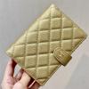CH96066QJJS-GH　シャネル CHANEL 2025年新作 2つ折り短財布 ショートウォレット カード入れ 小銭入れ キャビアスキン