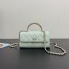 CH99194QG-GH　シャネル CHANEL 2025年新作 ミニケリー チェーンポーチ ショルダーバッグ トートバッグ キャビアスキン