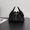 CH99442BBK-GH　シャネル CHANEL 2025年新作 スモールバッグ チェーンポーチ ショルダーバッグ ドローストリング レディース ツイード