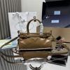 PD1BA486XS-GH　プラダ PRADA 2025年新作 ボニー スモール トートバッグ ショルダーバッグ ソフトルックスレザー
