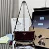 PD1BC221LJH-GH　プラダ PRADA 2025年新作 ミディアム レザー ショルダーバッグ ホーボーバッグ レディース