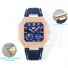 PPT25001JLS-JS　パテックフィリップ PATEK PHILIPPE 2025年新作 CUBITUS ウォッチ メンズ オートマティック 腕時計 本革ベルト