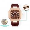 PPT25001JZS-JS　パテックフィリップ PATEK PHILIPPE 2025年新作 CUBITUS ウォッチ メンズ オートマティック 腕時計 本革ベルト