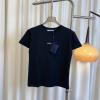 TDPD25012-JS　プラダ PRADA 2025年新作 コットンジャージ  Tシャツ ショートスリーブ クルーネック レディース