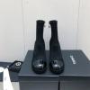 CHJ25073G-26　シャネル CHANEL 2025年新作 ショートソックスブーツ ミディヒールシューズ レディース 靴