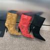 YSLJ25001P-26　イヴサンローラン Saint laurent YSL 2025年新作 ショートブーツ ハイヒールシューズ ピンヒール レディースシューズ 