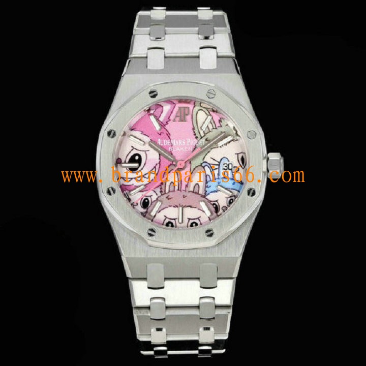 APT25003W-JS　オーデマピゲ AUDEMARS PIGUET 2025年新作 Labubu Blaken レディース ウォッチ自動巻き  腕時計 ステンレスベルト