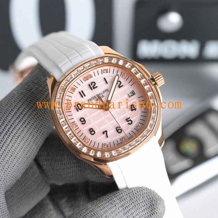 PPT25002B-JS　パテックフィリップ PATEK PHILIPPE 2025年新作 アクアノート ルーチェ ウォッチ イヤベゼル 自動巻き 機械式 腕時計 メンズ 本革ベルト
