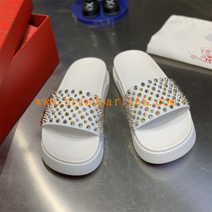 CLJ25001DP-26　クリスチャンルブタン CHRISTIAN LOUBOUTIN 2025年新作 メンズ ミュール スライド サンダル スリッパ 靴