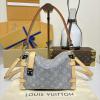 M13285-057 ルイヴィトン LOUISVUITTON 2025年新作 サイドトランク  ショルダーバッグ スクエアバッグ モノグラムデニム