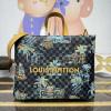 N00218-057 ルイヴィトン LOUISVUITTON 2025年新作 ショッパー トートバッグ MM ブリーフケース ショッピングバッグ