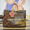 M15274-057 ルイヴィトン LOUISVUITTON 2025年新作 ショッパー トートバッグ MM ショルダーバッグ モノグラム ランドスケープ キャンバス