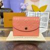 M25808C-057 ルイヴィトン LOUISVUITTON 2025年新作 ポルトモネ ロザリ 小銭入れ コインケース 短財布 グレインカウハイドレザー