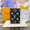 M26072H-057 ルイヴィトン LOUISVUITTON 2025年新作 カードケース オーガナイザー ドゥ ポッシュ 二つ折り短財布 カーフレザー
