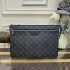 M40481-057 ルイヴィトン LOUISVUITTON 2025年新作 ポシェット 24H クラッチポーチ 手持ちかばん メンズ モノグラム エクリプス キャンバス