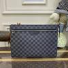 N40481-057 ルイヴィトン LOUISVUITTON 2025年新作 ポシェット 24H クラッチポーチ 手持ちかばん メンズ ダミエ グラフィット キャンバス