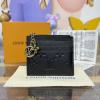 M82639-057 ルイヴィトン LOUISVUITTON 2025年新作 カードケース ポルト カルト フローラ 小銭入れ モノグラム アンプラント レザー