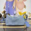 N00204-057 ルイヴィトン LOUISVUITTON 2025年新作 ポシェット アクセソワール XL ショルダーバッグ ダミエ デニム 3D コットンキャンバス