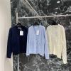 MKCD25008-XG　クリスチャンディオール CHRISTIAN DIOR 2025年新作 ジャカード カーディガン ロングスリーブ ニットコート Vネック レディース