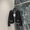 MKCH25005-XG　シャネル CHANEL 2025年新作 透かし彫り カーディガン ロングスリーブ ニットセーター コート クルーネック レディース