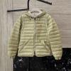 WTMC25030-XG　モンクレール MONCLER 2025年新作 ロングスリーブ フーディーダウン ジップジャケット アウターコート レディース