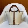 HPT18PJBZ-063　エルメス HERMES 2025新作 ピコタン18 PM ハンドバッグ トートバッグ TCレザー