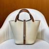 HPT18PYBZ-063　エルメス HERMES 2025新作 ピコタン18 PM ハンドバッグ トートバッグ TCレザー