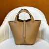 HPT18TCJBG-063　エルメス HERMES 2025新作 ピコタン18 PM ハンドバッグ トートバッグ TCレザー