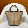 HPT18TCJFH-063　エルメス HERMES 2025新作 ピコタン18 PM ハンドバッグ トートバッグ TCレザー