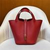 HPT18TCJGR-063　エルメス HERMES 2025新作 ピコタン18 PM ハンドバッグ トートバッグ TCレザー
