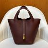 HPT18TCJRD-063　エルメス HERMES 2025新作 ピコタン18 PM ハンドバッグ トートバッグ TCレザー