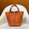 HPT18TCQJCS-063　エルメス HERMES 2025新作 ピコタン18 PM ハンドバッグ トートバッグ TCレザー