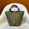 HPT18TCQJCG-063　エルメス HERMES 2025新作 ピコタン18 PM ハンドバッグ トートバッグ TCレザー