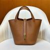 HPT18TCQJJZ-063　エルメス HERMES 2025新作 ピコタン18 PM ハンドバッグ トートバッグ TCレザー