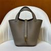 HPT18TCQJLH-063　エルメス HERMES 2025新作 ピコタン18 PM ハンドバッグ トートバッグ TCレザー